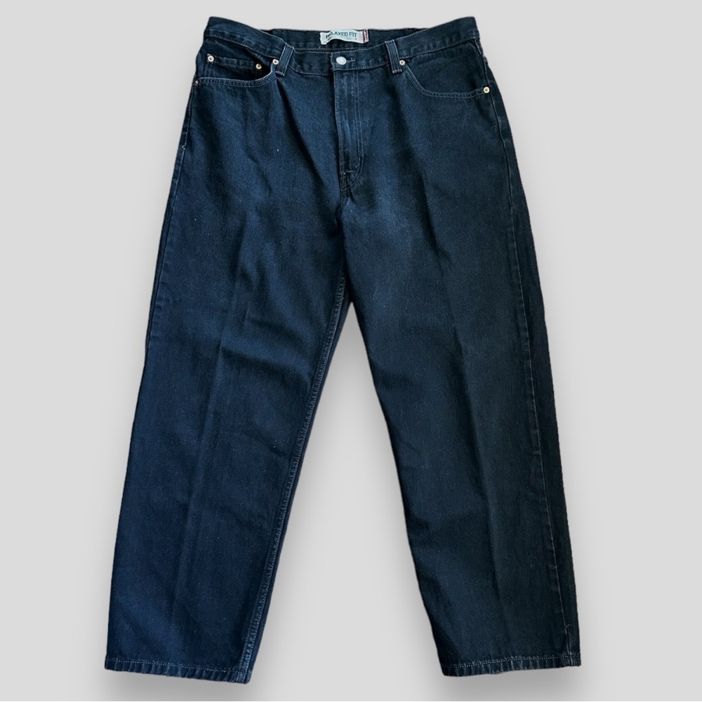 Levi’s Jeans Vintage 90s Red Tab 550 Black Men’s 40x30 Relaxed Fit Strai…​​​​​